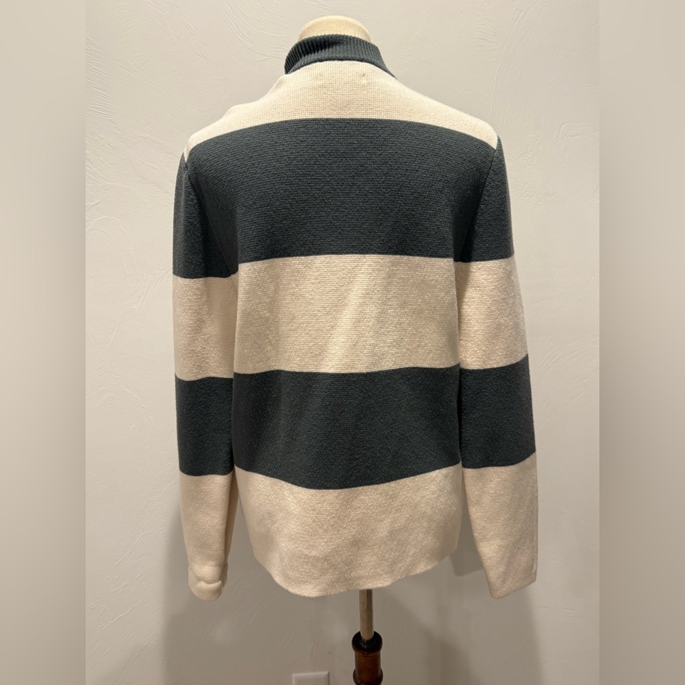 COS Men’s Regular Fit Cardigan - Wool/Cotton Blend - Picture 3 of 8